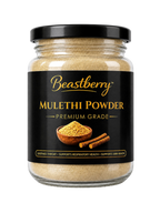 100% Pure Mulethi Powder for Respiratory Wellness & Digestive Support | Beastberry (100g)