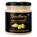 100% Pure Amla Powder for Glowing Skin & Hair Health | Beastberry (200g)
