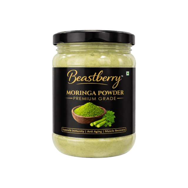 Beastberry moringa powder 200g jar 100% pure natural powder